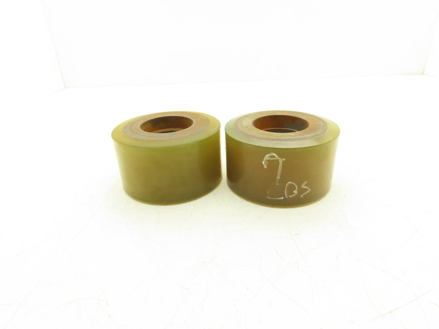 Total Source SYF Forklift Pallet Jack Poly Load Wheel 5x2-7/8x2-7/16"  Lot of 2