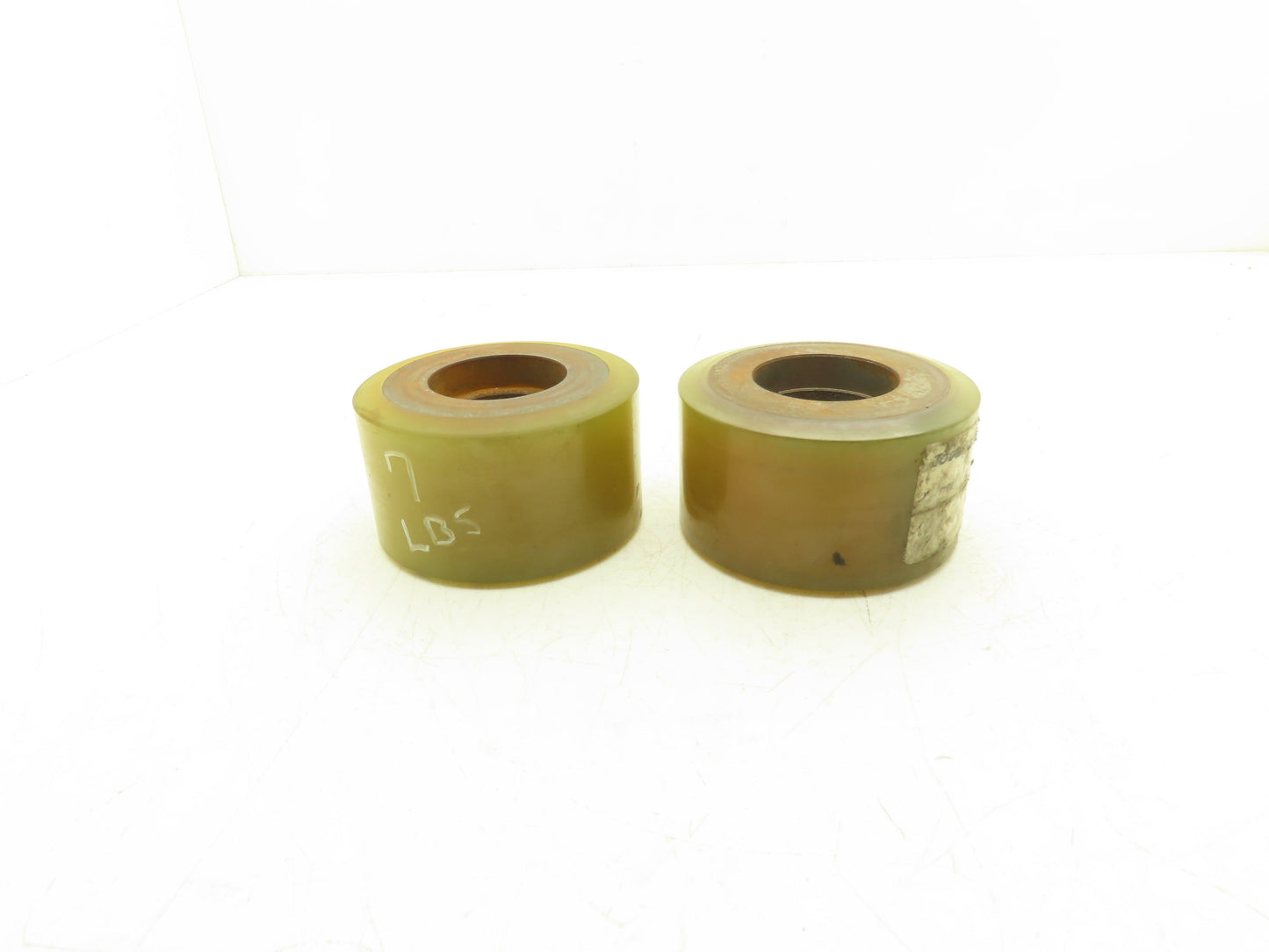 Total Source SYF Forklift Pallet Jack Poly Load Wheel 5x2-7/8x2-7/16"  Lot of 2