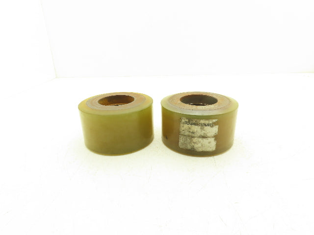 Total Source SYF Forklift Pallet Jack Poly Load Wheel 5x2-7/8x2-7/16"  Lot of 2