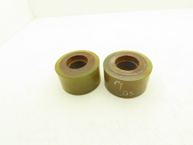 Total Source SYF Forklift Pallet Jack Poly Load Wheel 5x2-7/8x2-7/16"  Lot of 2