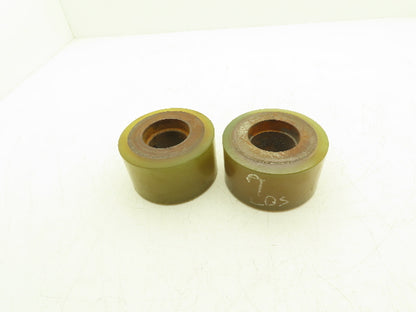 Total Source SYF Forklift Pallet Jack Poly Load Wheel 5x2-7/8x2-7/16"  Lot of 2