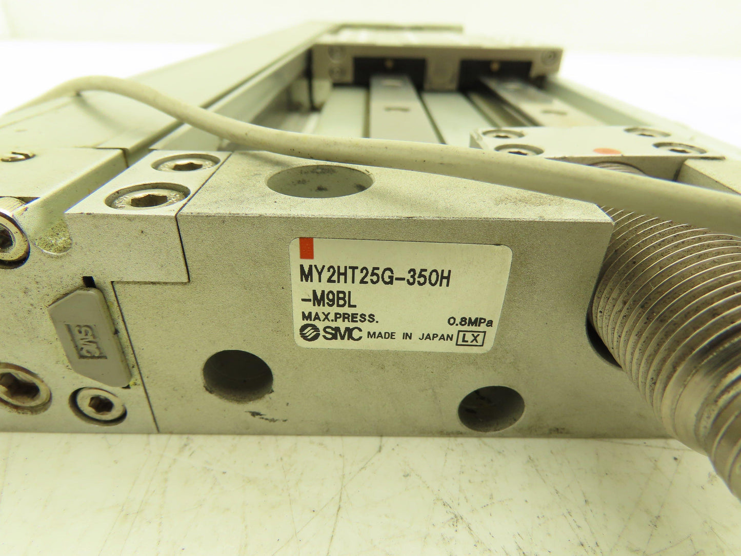 SMC MY2HT25G-350 Pneumatic Rodless Air Cylinder Guide 25mm Bore 350mm Stroke