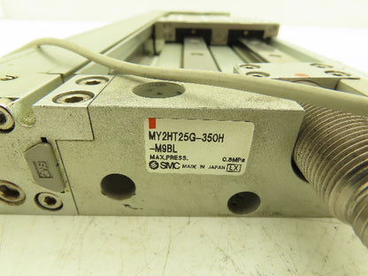 SMC MY2HT25G-350 Pneumatic Rodless Air Cylinder Guide 25mm Bore 350mm Stroke