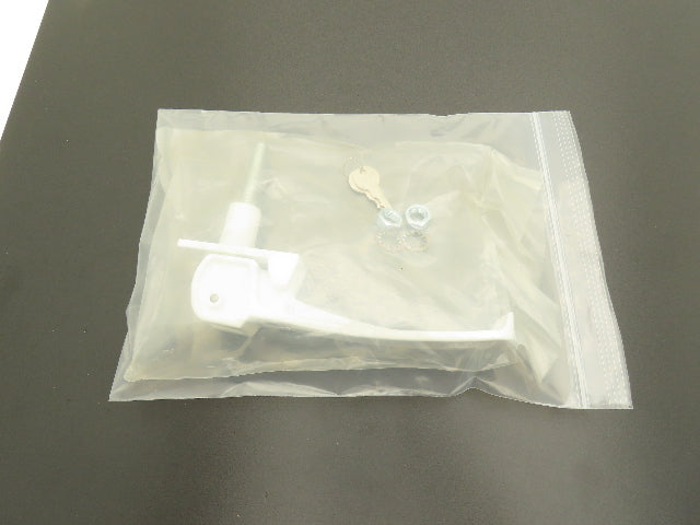 Southco 62-99-1067-02-LS03 Lift & Turn Locking RV Marine Latch 8" Handle White