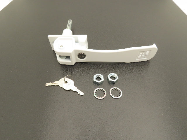 Southco 62-99-1067-02-LS03 Lift & Turn Locking RV Marine Latch 8" Handle White