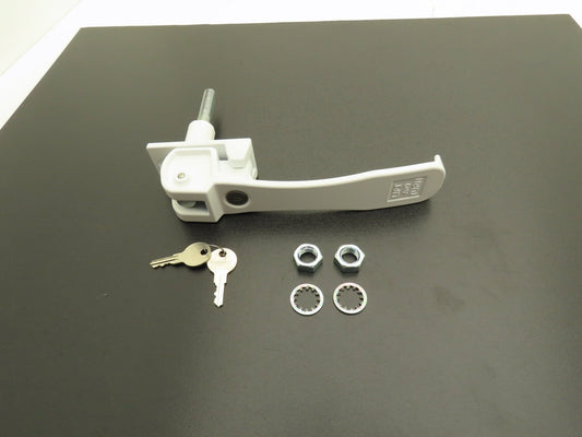 Southco 62-99-1067-02-LS03 Lift & Turn Locking RV Marine Latch 8" Handle White