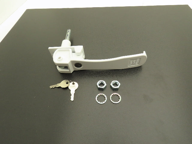 Southco 62-99-1067-02-LS03 Lift & Turn Locking RV Marine Latch 8" Handle White