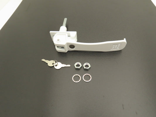 Southco 62-99-1067-02-LS04 Lift & Turn Locking RV Marine Latch 8" Handle White