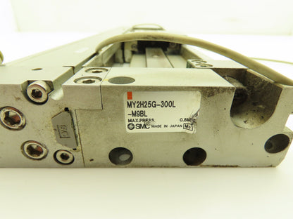 SMC MY2H25G-300 Pneumatic Rodless Air Cylinder Guide 25mm Bore 300mm Stroke