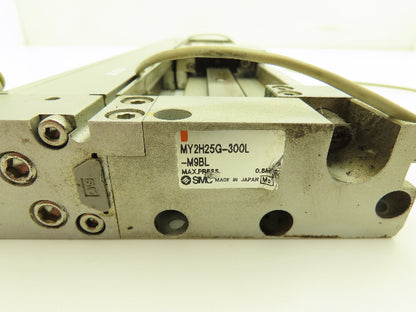 SMC MY2H25G-300 Pneumatic Rodless Air Cylinder Guide 25mm Bore 300mm Stroke