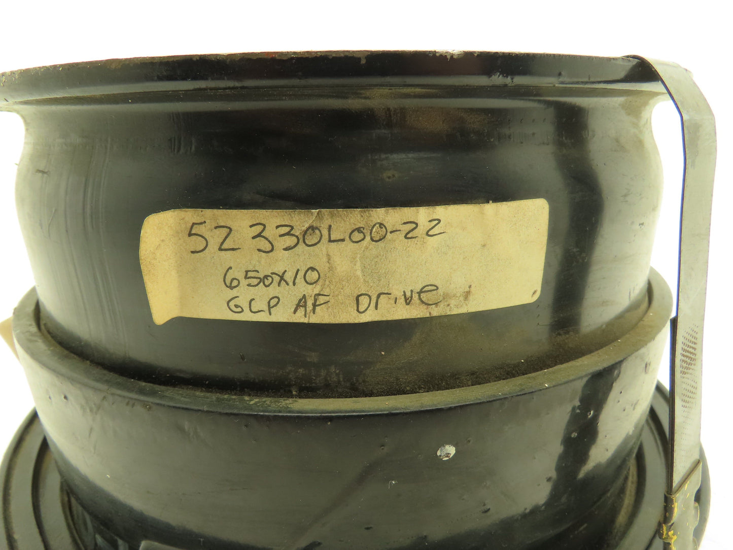 10x5.00F Forklift Wheel Rim 6-Lug 11/16" Bolt Hole 11-3/4' OD Black