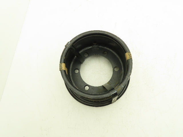 10x5.00F Forklift Wheel Rim 6-Lug 11/16" Bolt Hole 11-3/4' OD Black