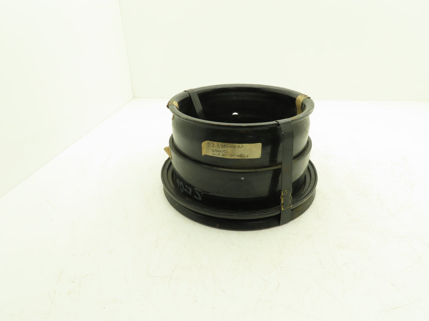 10x5.00F Forklift Wheel Rim 6-Lug 11/16" Bolt Hole 11-3/4' OD Black