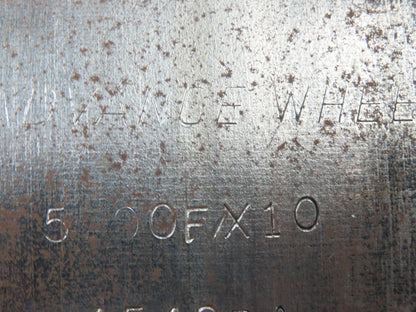 Advance Wheel 5.00Fx10 Forklift Wheel Rim 6-Lug 5/8" Bolt Hole 11-1/2" OD