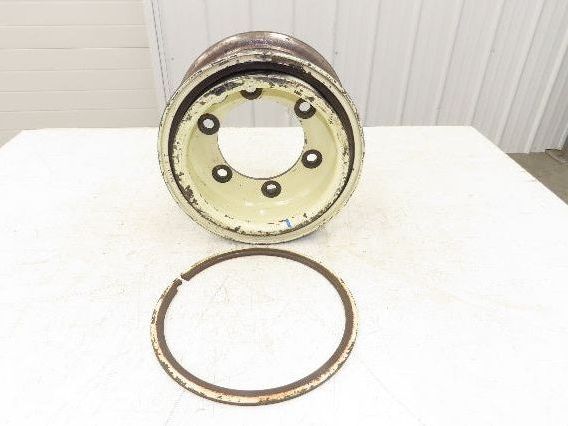 Advance Wheel 5.00Fx10 Forklift Wheel Rim 6-Lug 5/8" Bolt Hole 11-1/2" OD