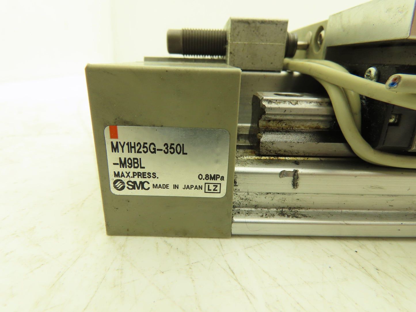 SMC MY1H25G-350 Pneumatic Rodless Air Cylinder Guide 25mm Bore 350mm Stroke