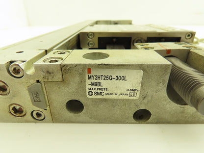 SMC MY2HT25G-300 Pneumatic Rodless Air Cylinder Guide 25mm Bore 300mm Stroke