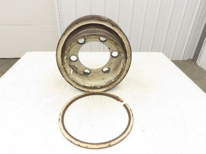 5.00S-12 Forklift Wheel Rim 6-Lug 14-5/8" OD