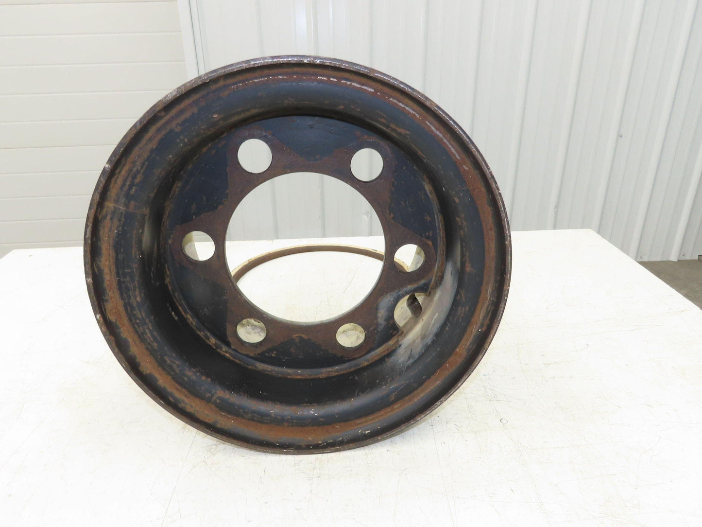 5.00S-12 Forklift Wheel Rim 6-Lug 14-5/8" OD