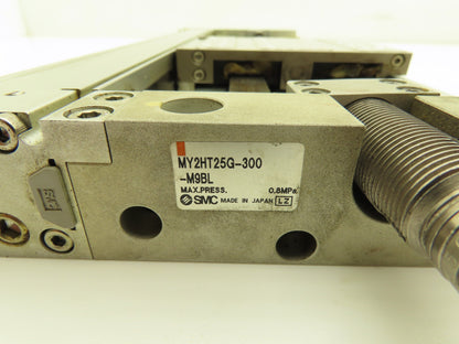 SMC MY2HT25G-300 Pneumatic Rodless Air Cylinder Guide 25mm Bore 300mm Stroke