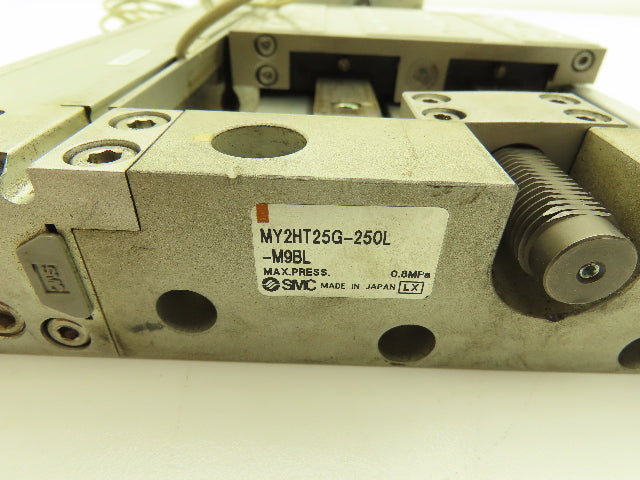 SMC MY2HT25G-250 Pneumatic Rodless Air Cylinder Guide 25mm Bore 250mm Stroke