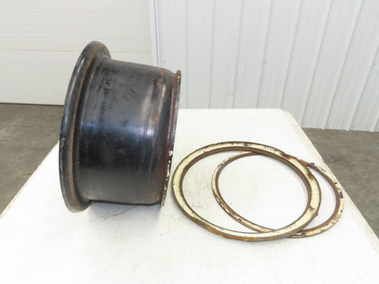 7.0x15 Forklift Wheel 18" Rim 6-Lug 7.00x15