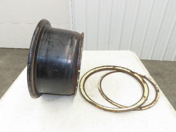 7.0x15 Forklift Wheel 18" Rim 6-Lug 7.00x15