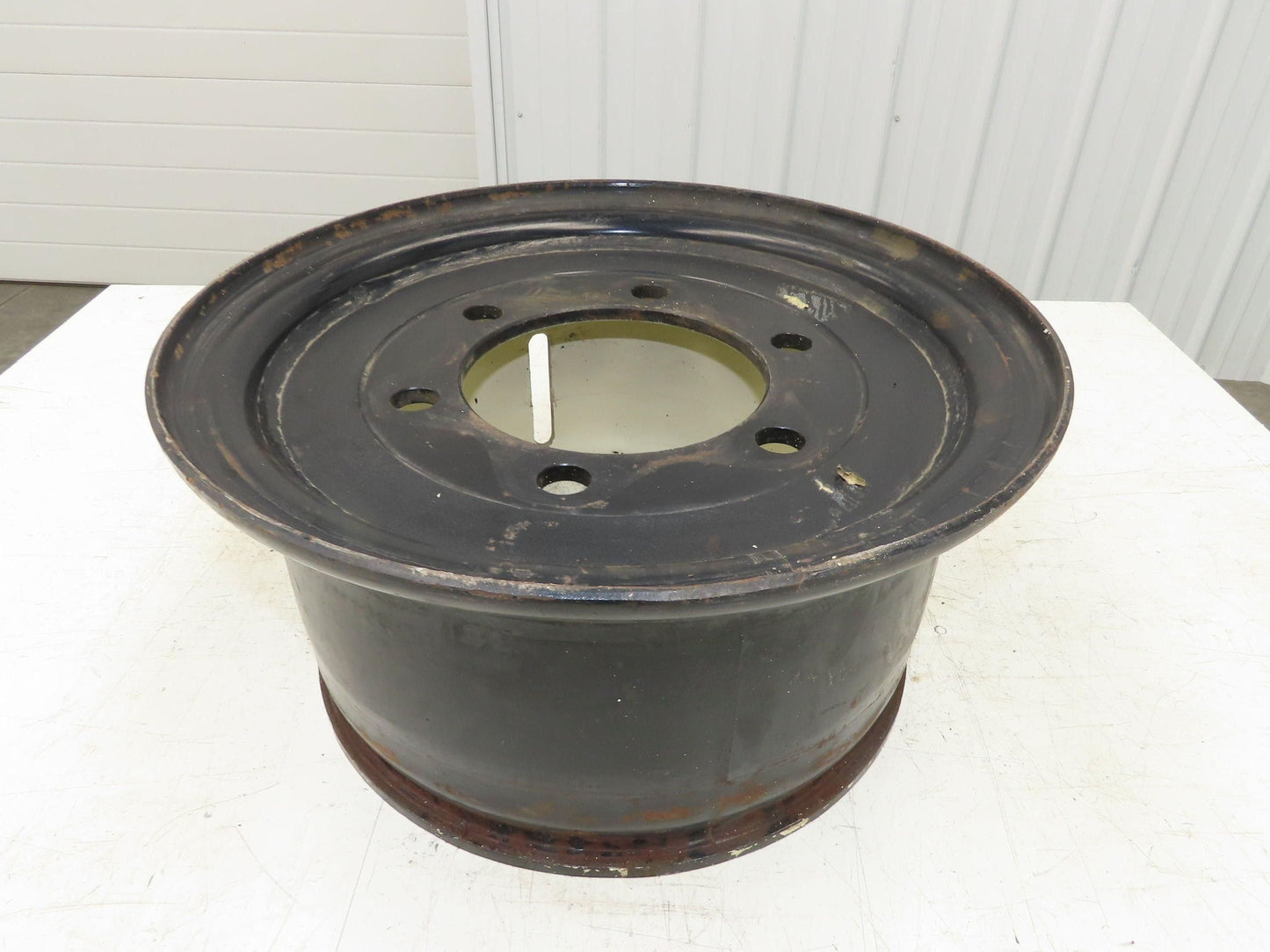 7.0x15 Forklift Wheel 18" Rim 6-Lug 7.00x15