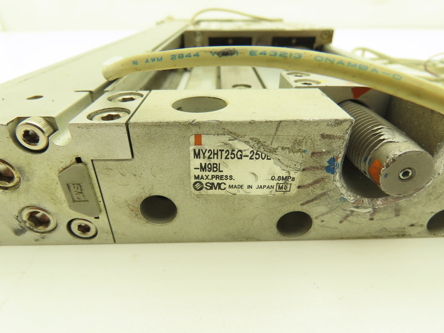 SMC MY2HT25G-250 Pneumatic Rodless Air Cylinder Guide 25mm Bore 250mm Stroke