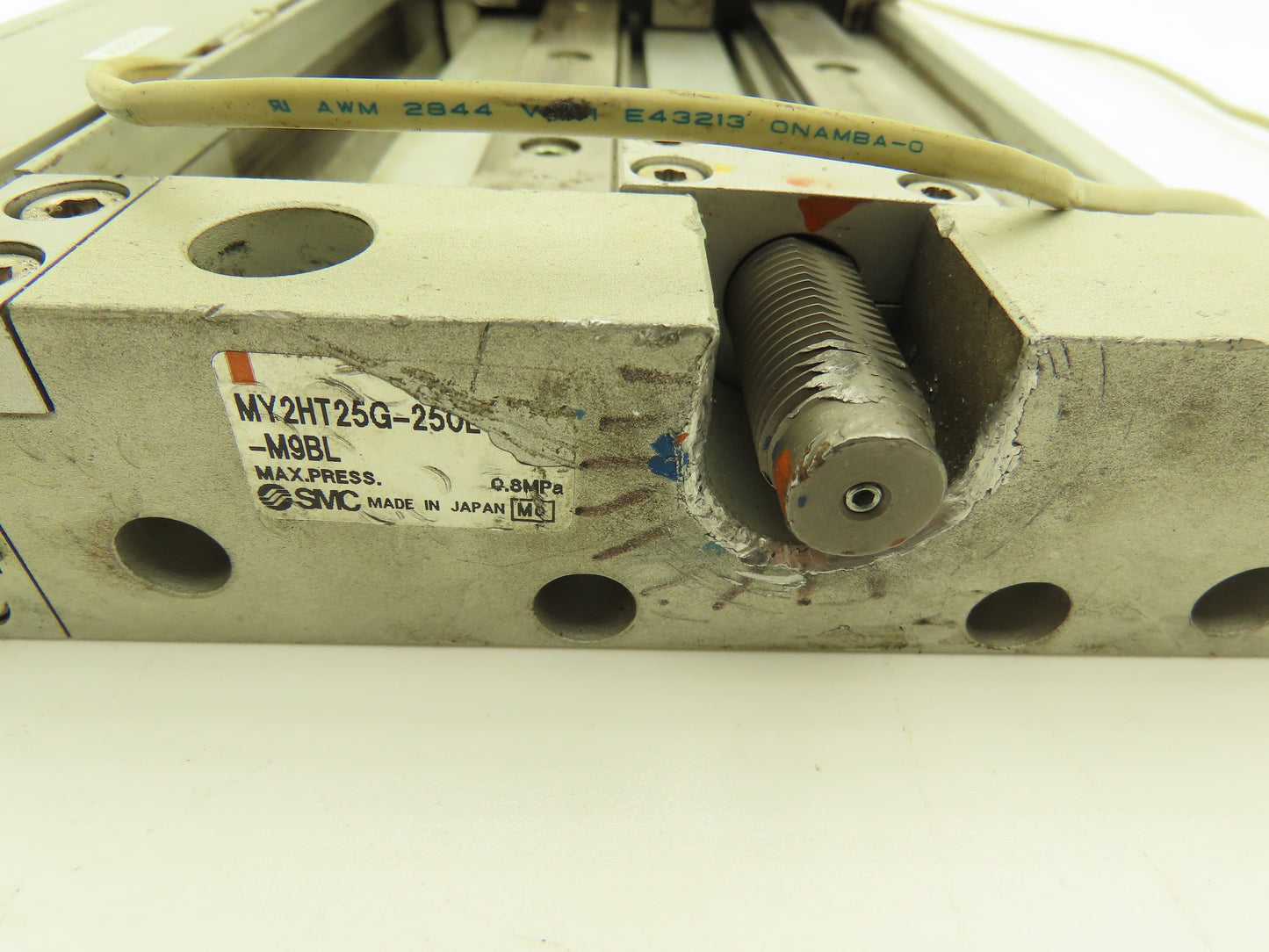 SMC MY2HT25G-250 Pneumatic Rodless Air Cylinder Guide 25mm Bore 250mm Stroke