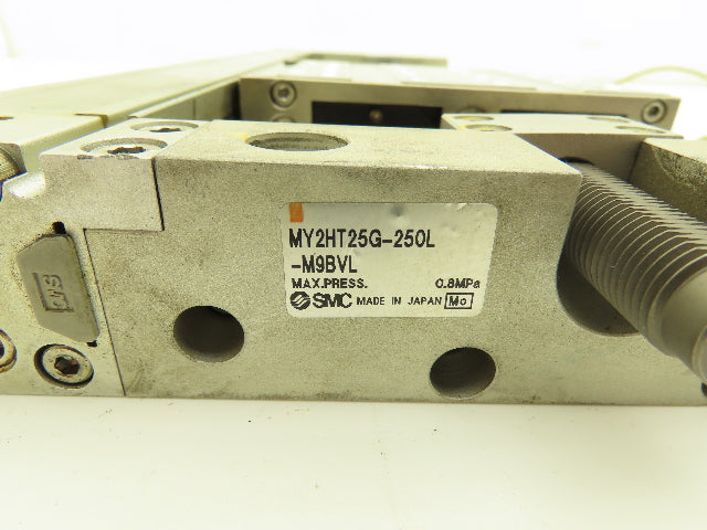 SMC MY2HT25G-250 Pneumatic Rodless Air Cylinder Guide 25mm Bore 250mm Stroke