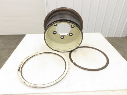 7.0x15 Forklift Wheel 18" Rim 6-Lug 7.00x15"