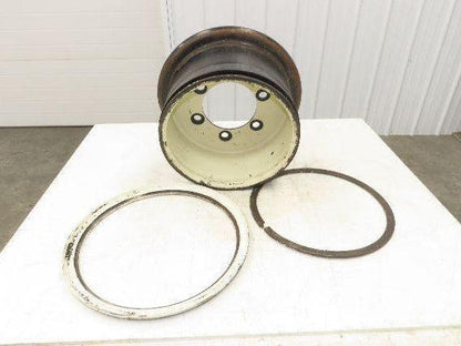 7.0x15 Forklift Wheel 18" Rim 6-Lug 7.00x15"