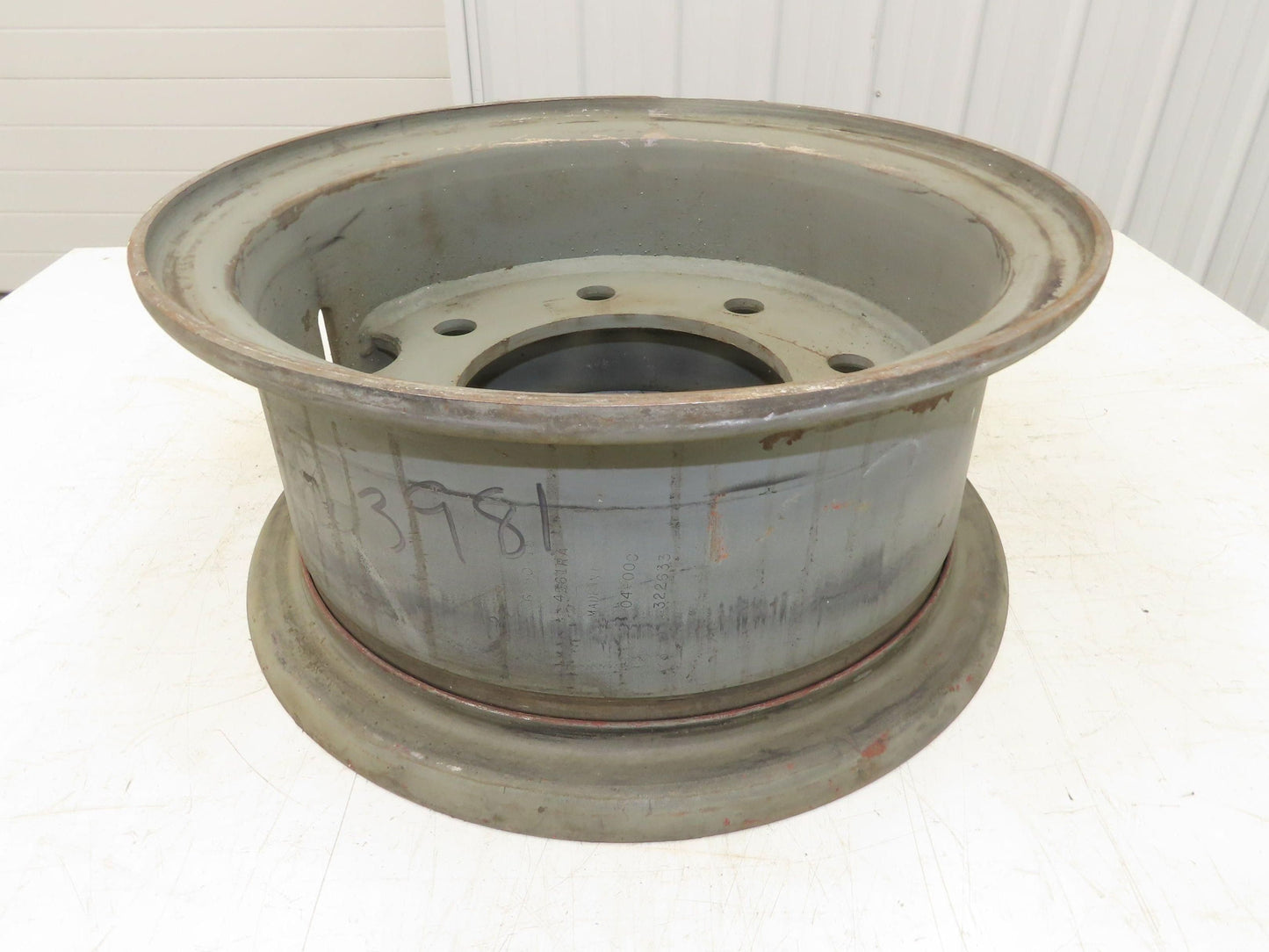 Advance Wheel 6.50x15 Forklift Wheel 18" Rim 8-Lug 1" Bolt Hole 17-3/4" OD