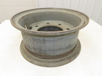 Advance Wheel 6.50x15 Forklift Wheel 18" Rim 8-Lug 1" Bolt Hole 17-3/4" OD
