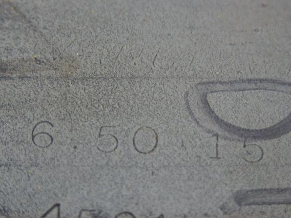 Advance Wheel 6.50x15 Forklift Wheel 18" Rim 8-Lug 1" Bolt Hole 17-3/4" OD