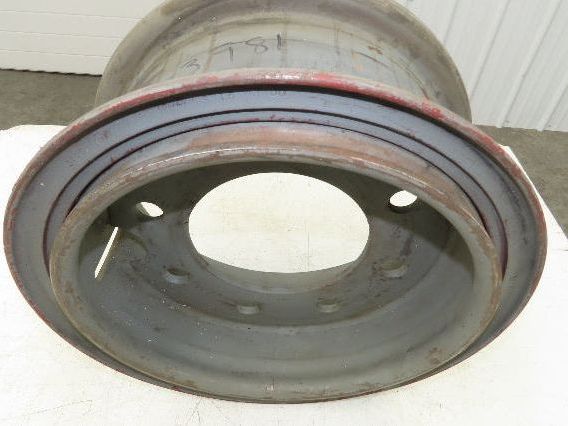 Advance Wheel 6.50x15 Forklift Wheel 18" Rim 8-Lug 1" Bolt Hole 17-3/4" OD