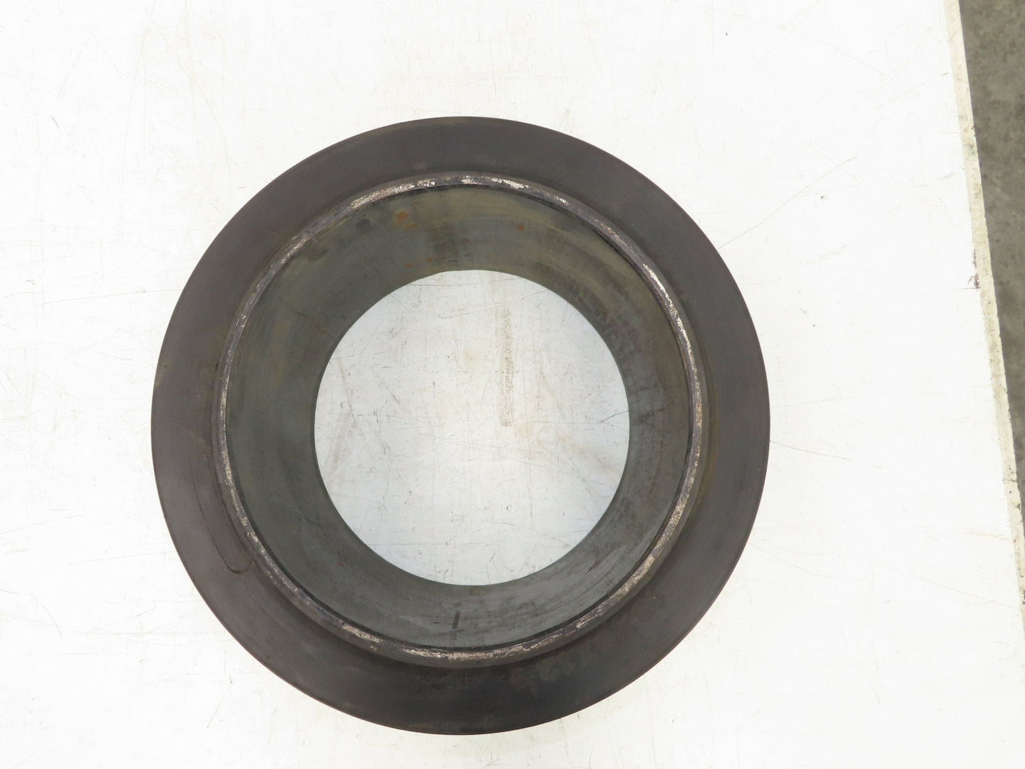 Solideal 18x9x12-1/8 Press-On Forklift Tire Solid Smooth Black