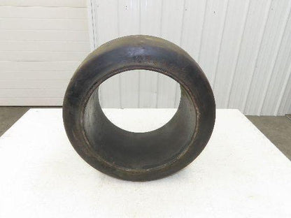 Solideal 18x9x12-1/8 Press-On Forklift Tire Solid Smooth Black