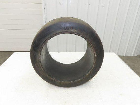 Solideal 18x9x12-1/8 Press-On Forklift Tire Solid Smooth Black