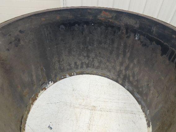 Clark 18x9x12-1/8 Press-On Forklift Tire Solid Smooth Black