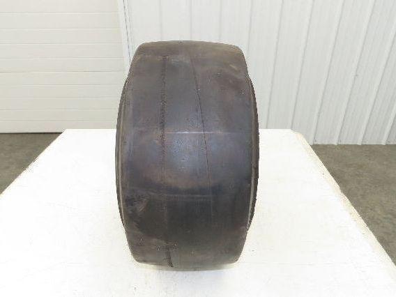 Clark 18x9x12-1/8 Press-On Forklift Tire Solid Smooth Black