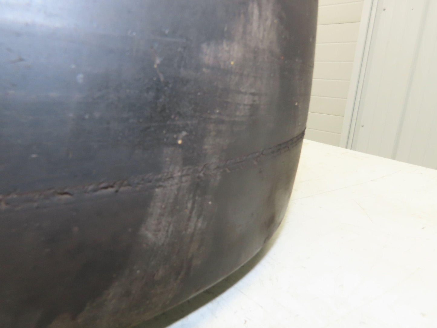 Clark 18x9x12-1/8 Press-On Forklift Tire Solid Smooth Black