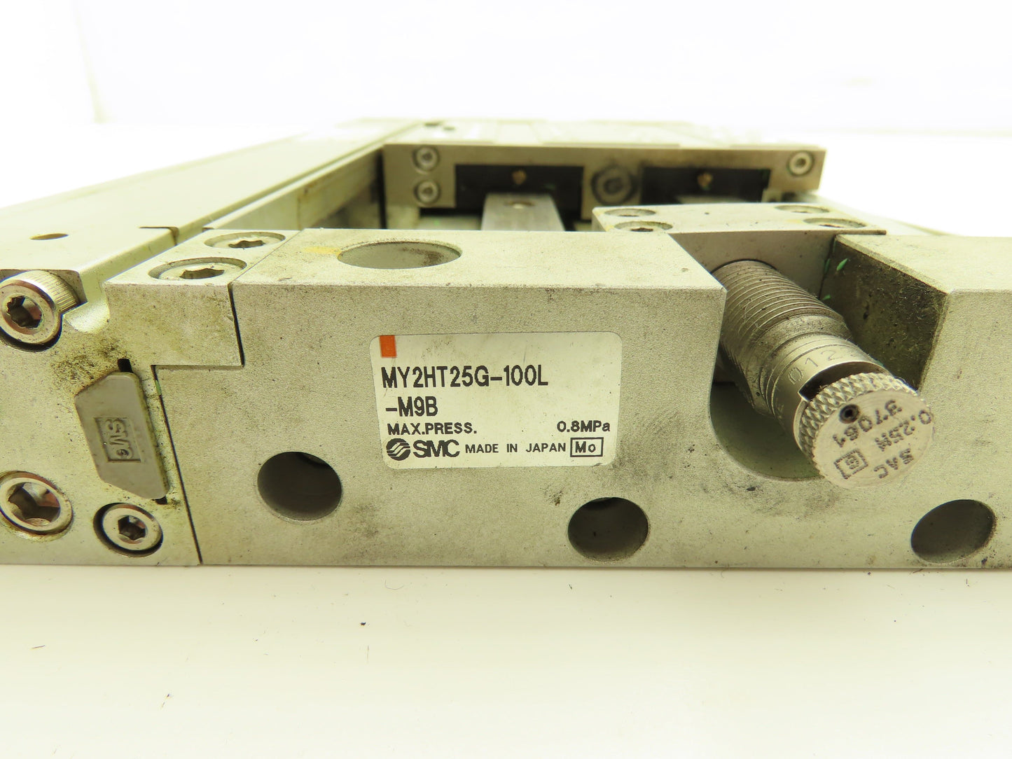 SMC MY2HT25G-100 Pneumatic Rodless Air Cylinder Guide 25mm Bore 100mm Stroke