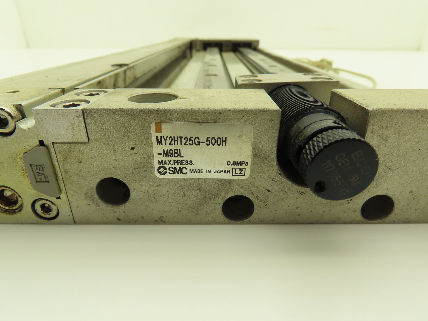 SMC MY2HT25G-500 Pneumatic Rodless Air Cylinder Guide 25mm Bore 500mm Stroke