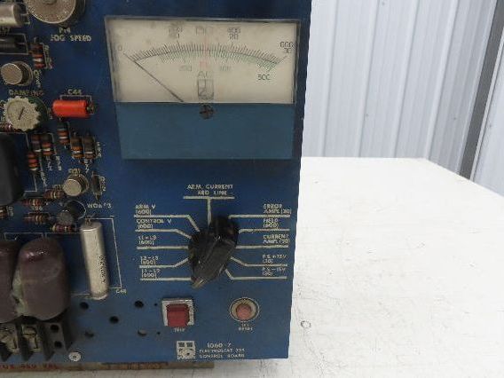 Electrostat 225 | 1060-7 DC Motor Drive Control 460v 3Ph In 50Hp 500v Arm Out