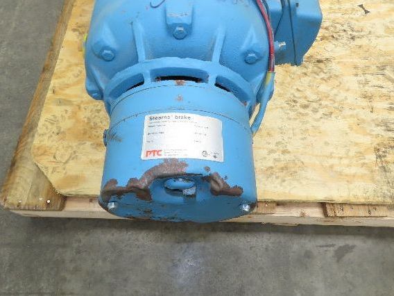 Link-Belt Inline Gearmotor 130:1 Reducer 13.5rpm 3Hp 460V 3PH Brake Motor 182TC