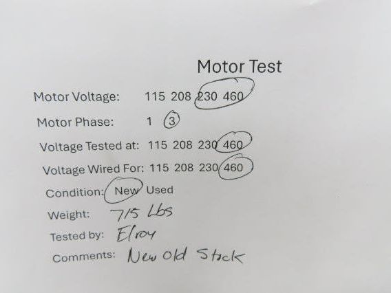 Link-Belt Inline Gearmotor 130:1 Reducer 13.5rpm 3Hp 460V 3PH Brake Motor 182TC