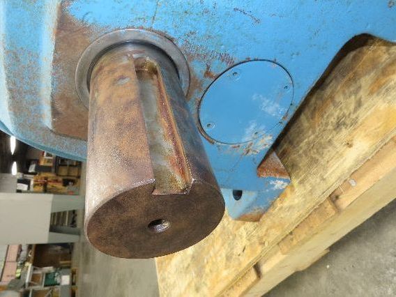 Link-Belt Inline Gearmotor 130:1 Reducer 13.5rpm 3Hp 460V 3PH Brake Motor 182TC