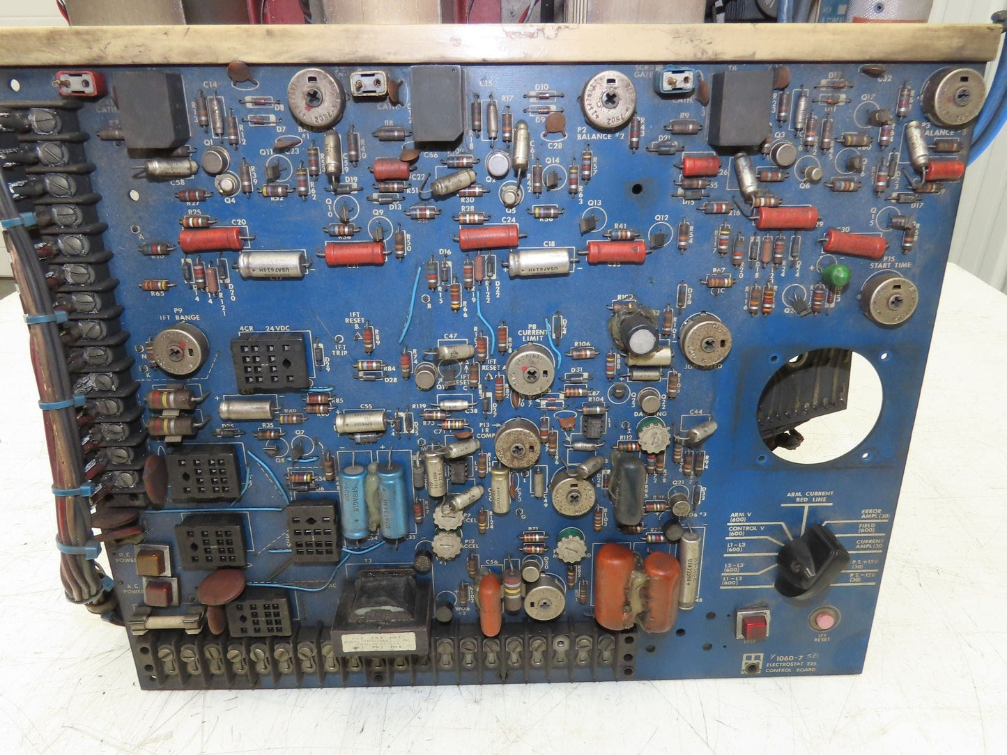 Electrostat 225 | 1060-7 DC Motor Drive Control 460v 3Ph In 50Hp 500v Arm Out